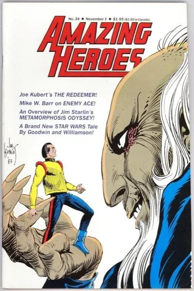 Amazing Heroes Magazine #34