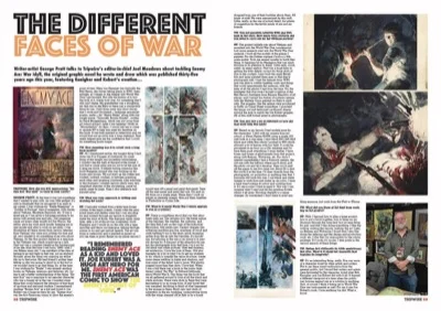 The Different Faces of War — Interior Spread