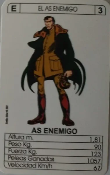 As Enemigo — Enemy Ace Card