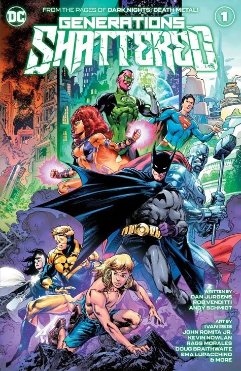 Generations Shattered #1 cover