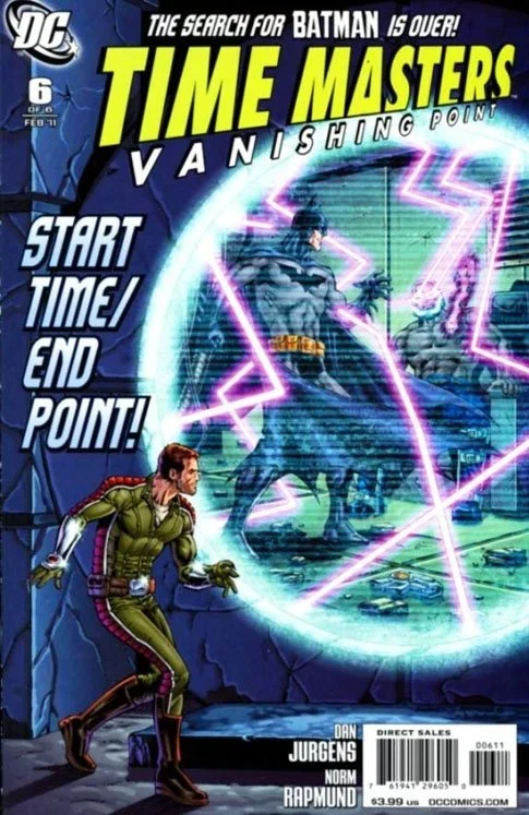 Time Masters: Vanishing Point #6 cover