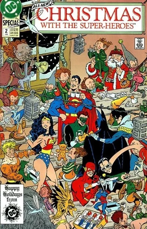 Christmas with the Super-Heroes #2 cover