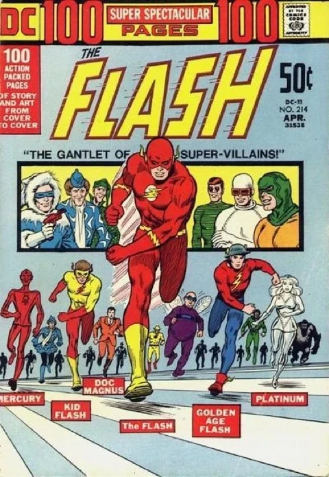 The Flash #214 cover