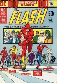 The Flash #214 cover