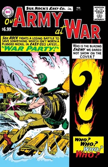 Our Army at War #151 Facsimile Edition #1 cover