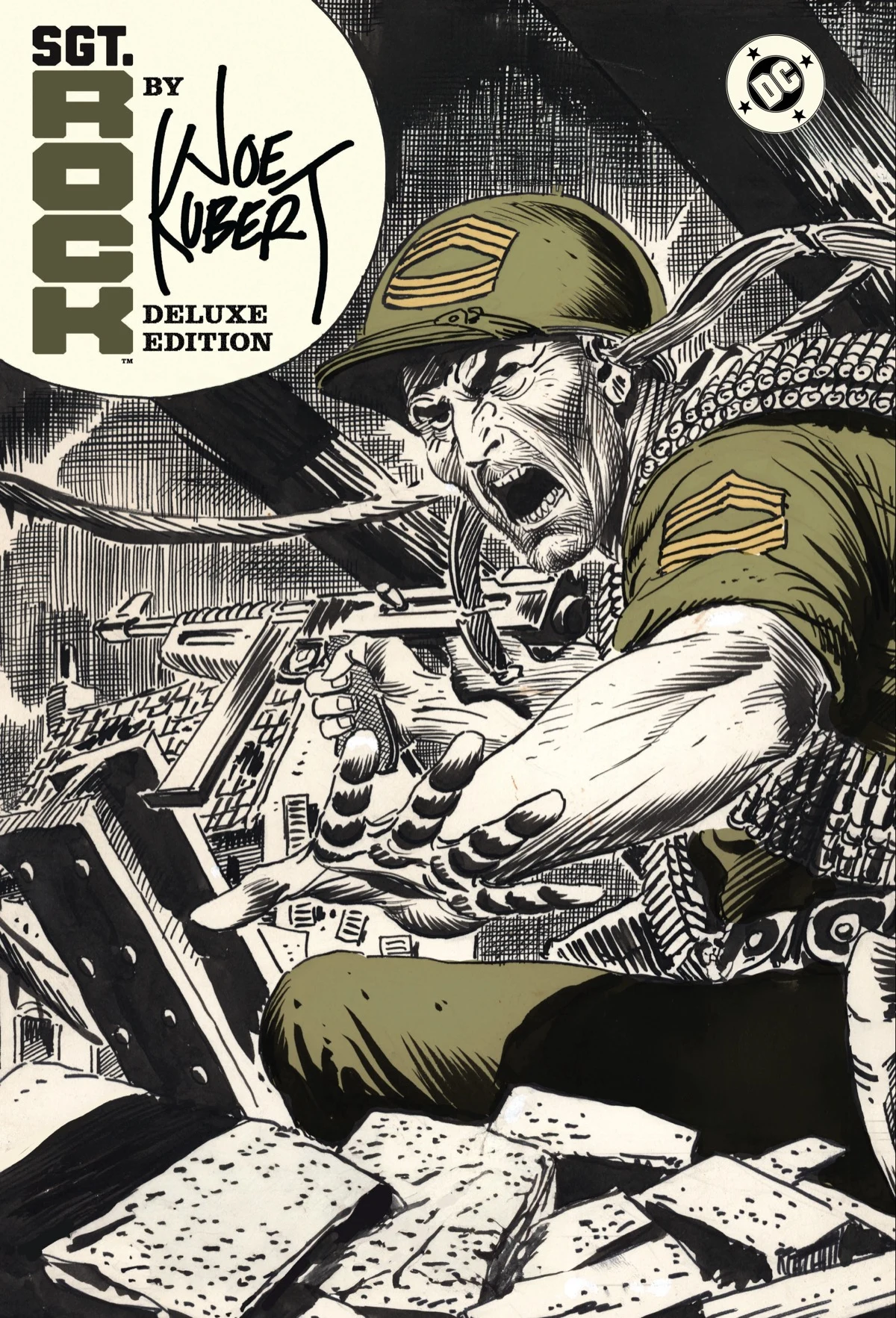 Sgt. Rock by Joe Kubert: Deluxe Edition #1 cover