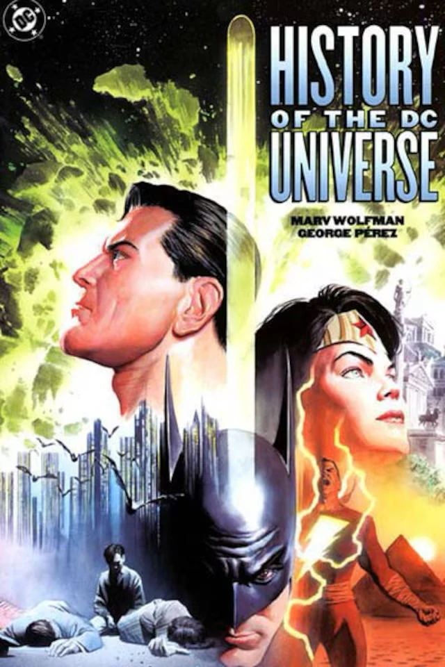 History of the DC Universe #1 cover