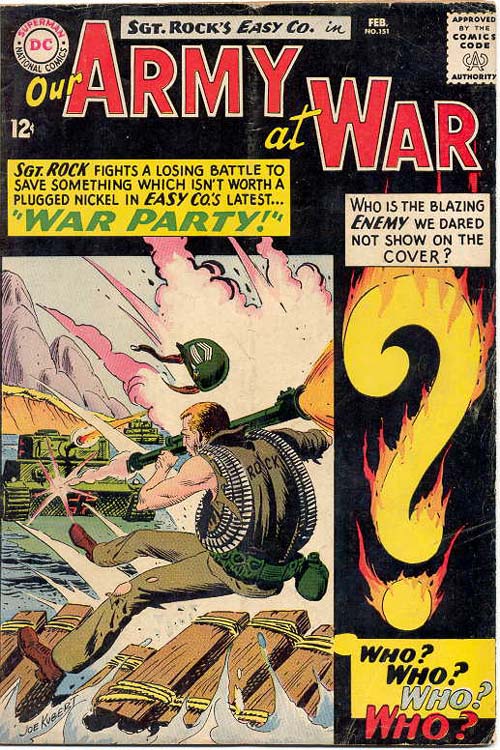 Our Army At War #153 cover