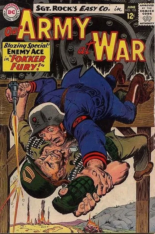 Our Army At War #155 cover