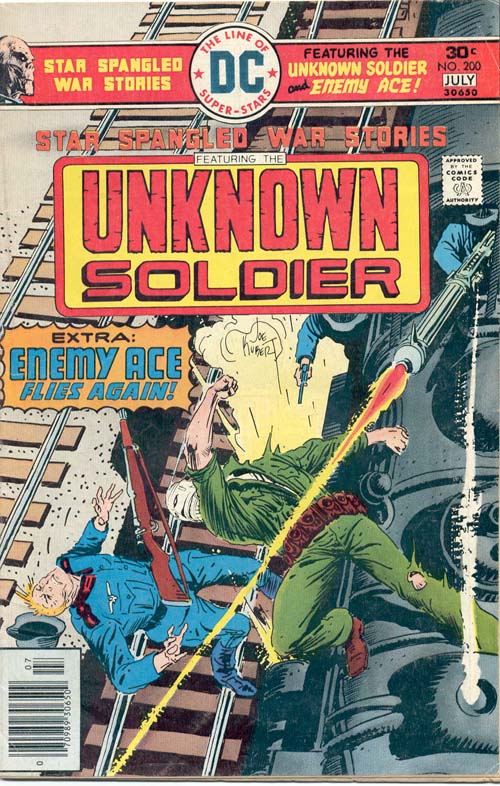 Star Spangled War Stories #200 cover