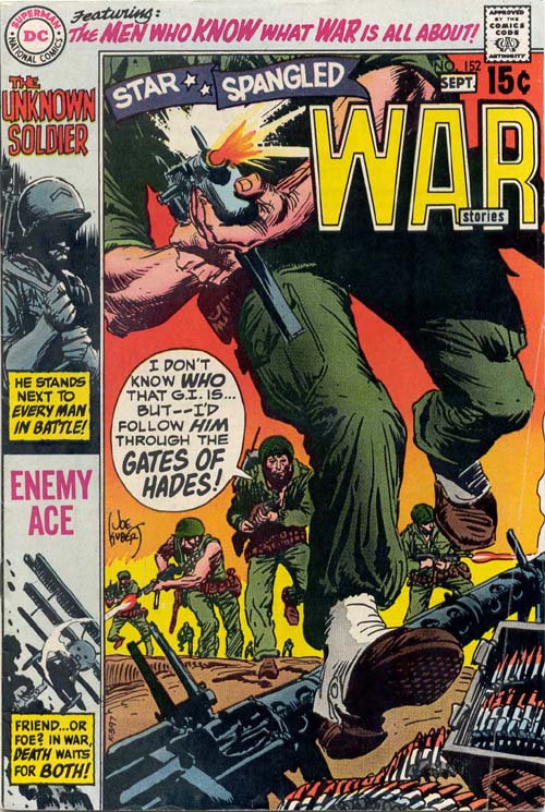 Star Spangled War Stories #152 cover