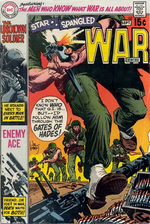 Star Spangled War Stories #152 cover