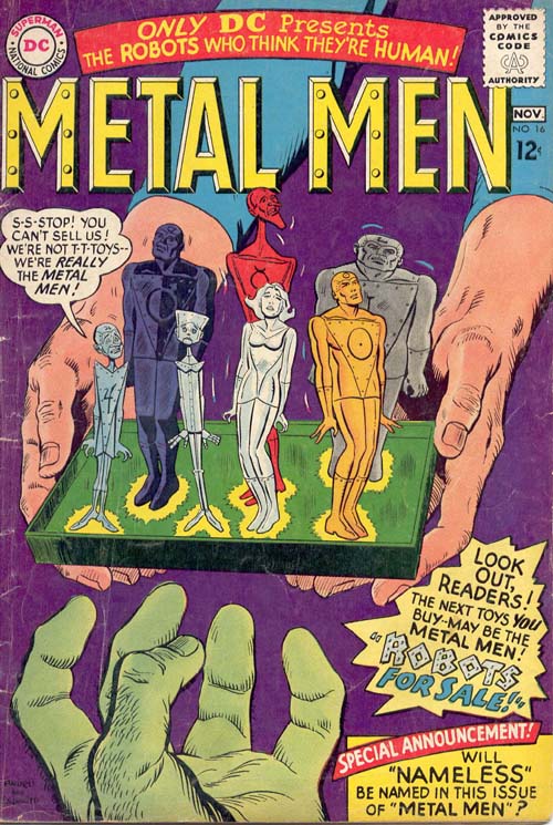 Metal Men #16 cover