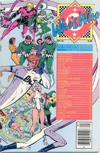 Who's Who #7 cover