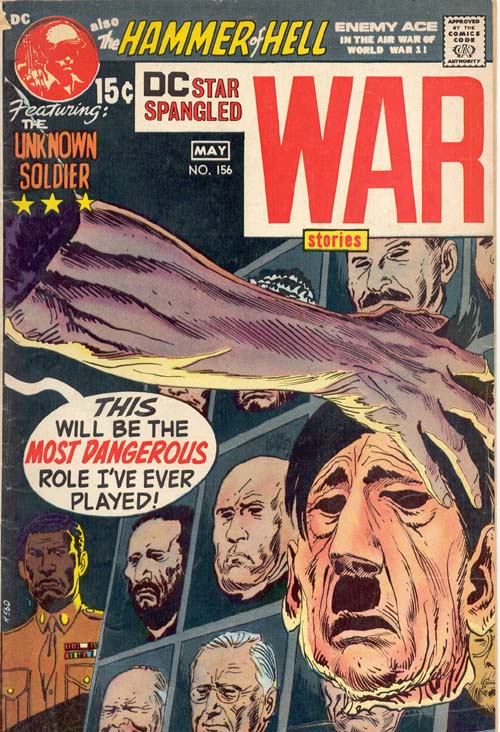 Star Spangled War Stories #156 cover