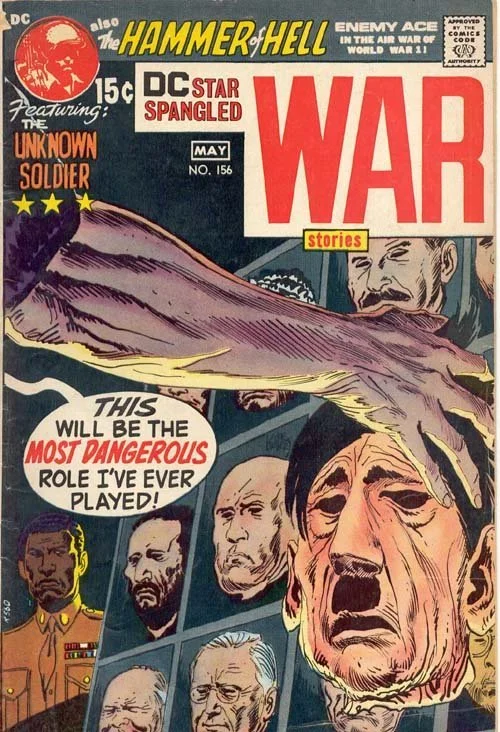 Star Spangled War Stories #156 cover