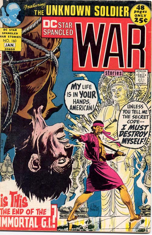 Star Spangled War Stories #160 cover