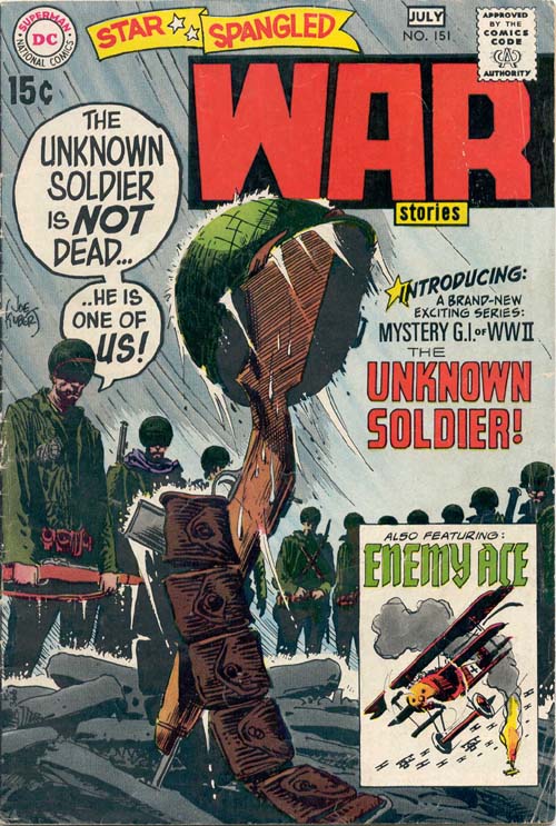 Star Spangled War Stories #151 cover
