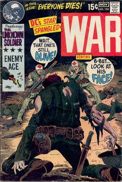 Star Spangled War Stories #153 cover