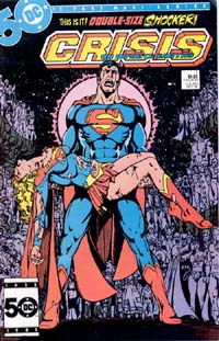 Crisis on Infinite Earths #7 cover