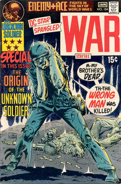 Star Spangled War Stories #154 cover
