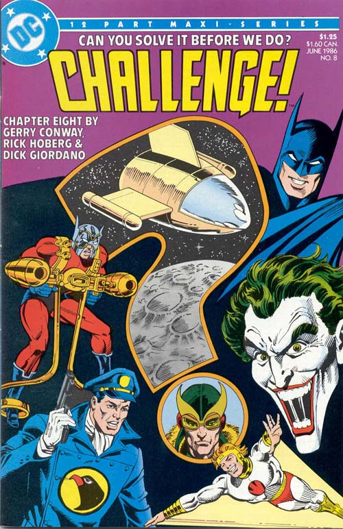 DC Challenge #8 cover