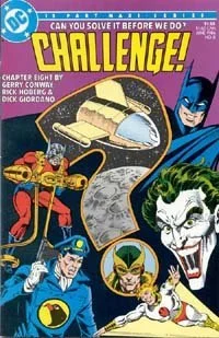 DC Challenge #8 cover