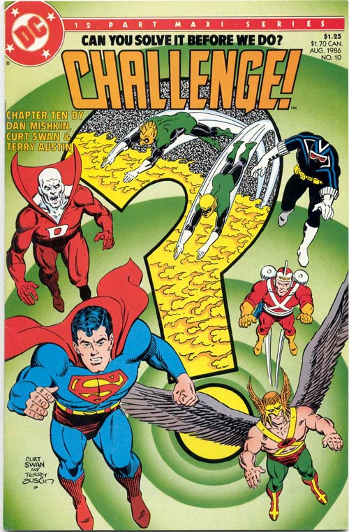 DC Challenge #10 cover