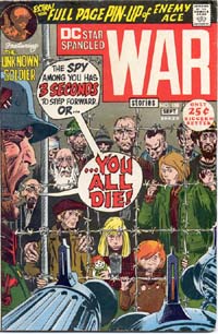 Star Spangled War Stories #158 cover