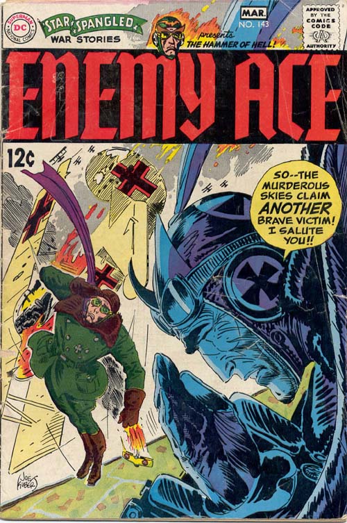 Star Spangled War Stories #143 cover