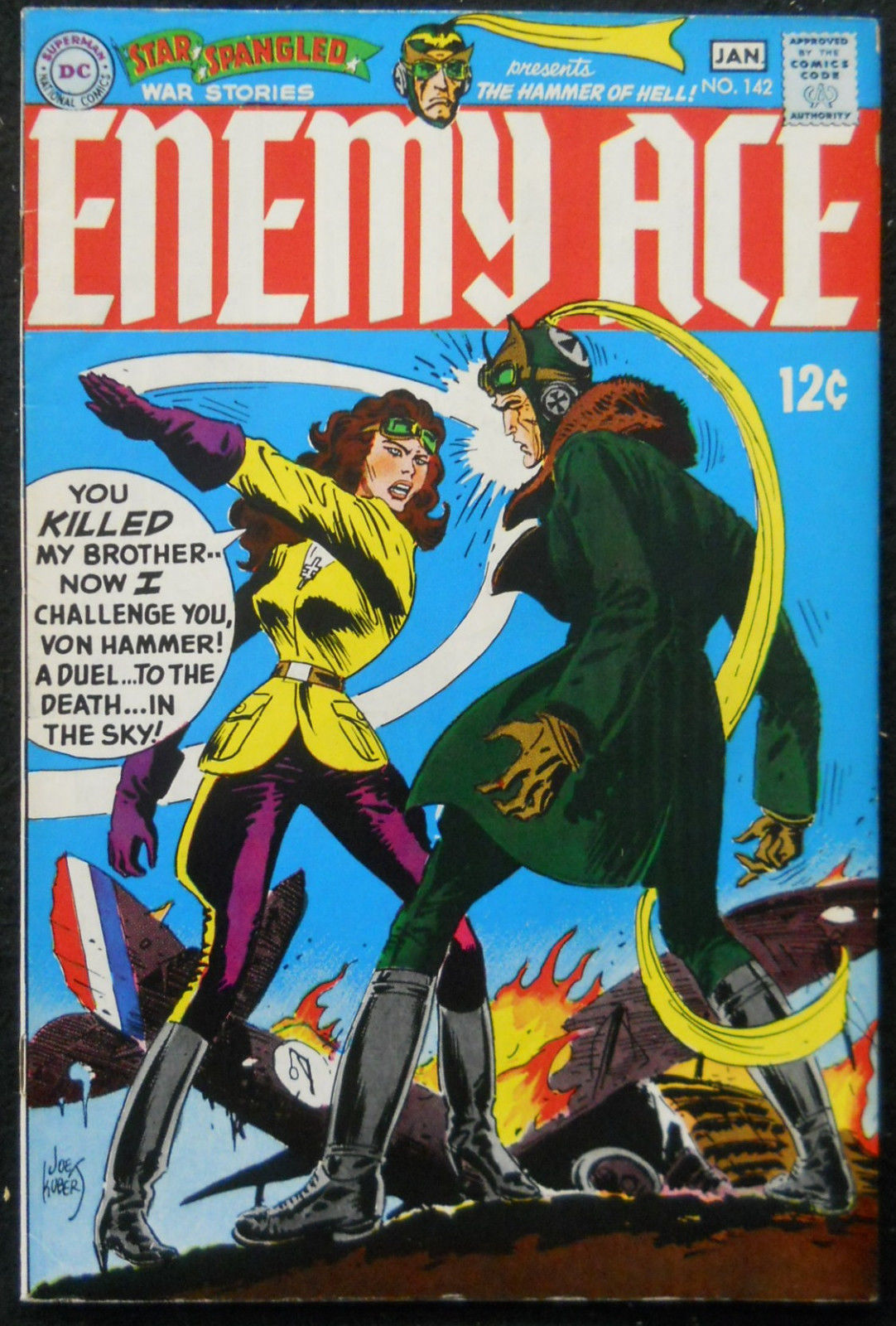 Star Spangled War Stories #142, Joe Kubert