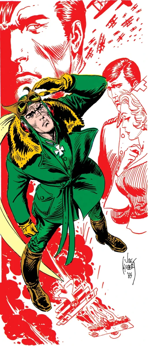 Hans von Hammer — Enemy Ace, art by Joe Kubert