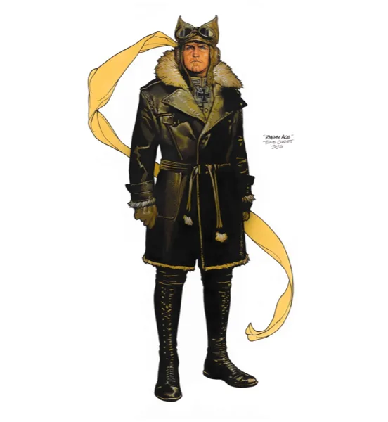 Travis Charest original Enemy Ace pin-up, 2026